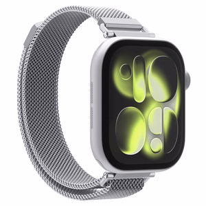 SPIGEN WBM4 ремешок Apple Watch 8 / 9 / 10 / 11 / SE (40 / 41 / 42 MM) серебристый