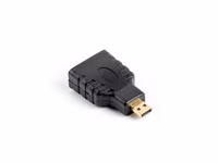Lanberg AD-0015-BK cable gender changer HDMI Micro HDMI melns