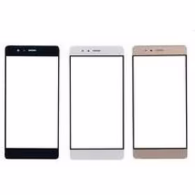 Outer Screen Glass Saderīgs ar Huawei P9 Lite Melns HQ
