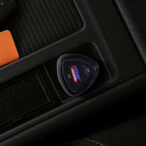 Автомобильное зарядное устройство Forcell F-Energy Carbon USB C + USB A QC3.0 PD 3A 38W CC50-1A1C чёрное
