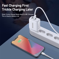 Lādētājs Dux Ducis C10 - 2xUSB - 12W 2,4A balts