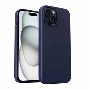 Aukey PC-GJ10B viedtālruņa apvalks iPhone 15 Plus (vētras zils)