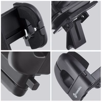 FORCELL F-GRIP Regular 27 cm auto turētājs vējstiklam / paneļim / ventilācijas atverei melns