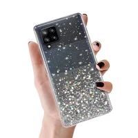 Brilliant caurspīdīgs viedtālruņa apvalks Samsung Galaxy A42 5G caurspīdīgs