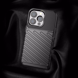 Thunder Case гибкий прочный защищённый TPU чехол для iPhone 13 Pro синий