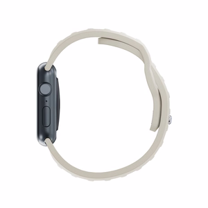 3mk silikona siksniņa Apple Watch, 42/44/45/46/49 mm, Nude, lielais izmērs