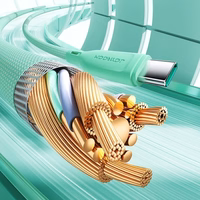 USB Kabelis Joyroom "SA34-AC6" rozā "Type-C" 100cm (līdz 100W)