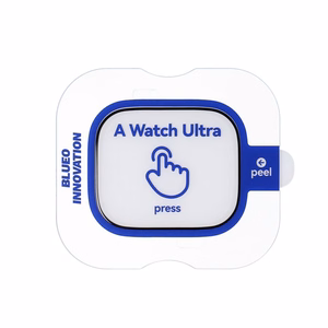 5D Mr. Monkey Aizsargstikls - Apple Watch Ultra / Ultra 2 / Ultra 3 melns (Strong HD)