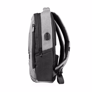 Modecom SMART 15 mugursoma, melna/pelēka, poliesters