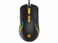 Tracer HORNET 87 keyboard Mouse included Gaming USB QWERTY English melns, dzeltens