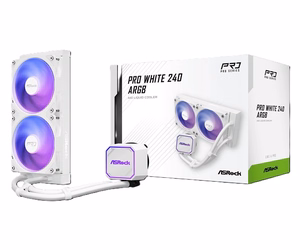 ASRock Pro White 240 ARGB dzesēšanas sistēma
