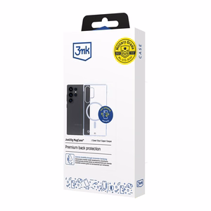 3mk Just20g MagCase viedtālruņa apvalks Samsung Galaxy S25 Ultra - caurspīdīgs