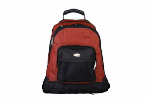 Addison 311015 notebook case 39.6 cm (15.6") Backpack melns, Burgundy