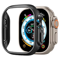 Spigen Thin Fit viedtālruņa apvalks Apple Watch Ultra (49mm) - melns