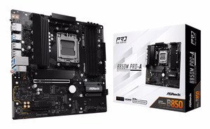 Asrock B850M Pro-A mātesplate AMD B850 Socket AM5 micro ATX