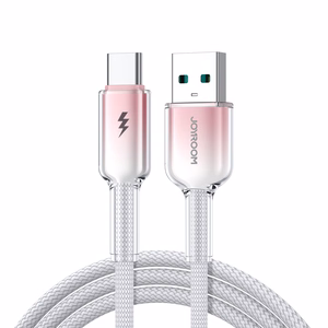 Joyroom S-A42 3A USB-A - USB-C kabelis 1.2m balts