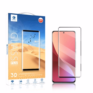 Mocolo 3D Full Glue 9H visu ekrānu pārklājošs rūdīta stikla aizsargs Xiaomi 12 Pro, melns