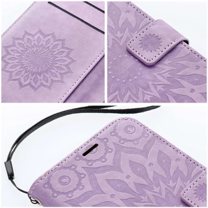 MEZZO grāmatas apvalks XIAOMI Redmi Note 14 5G mandala violeta