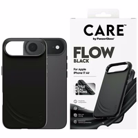 CARE by PanzerGlass Funkcionālais FLOW Magnētiskais viedtālruņa apvalks iPhone Air - Melns