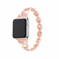 Apple Watch siksnas cilpa (f) 42/44/45 dizains 3 - rozā