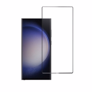 Aizsargstikls Blue Star - SAMSUNG Galaxy S23 Ultra pilna seja (pilna līme/saderīgs ar apvalku) - melns Aizsargstikls Blue Star
