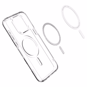 Spigen Ultra Hybrid Mag apvalks ar MagSafe iPhone 16 Pro - skaidrs