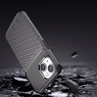 Thunder Case iPhone 14 viedtālruņa apvalks ar aizsardzību - melnas krāsas