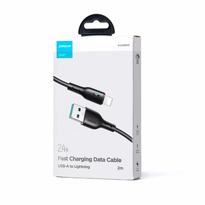 Joyroom Premium Series A13 USB-A / Lightning 2.4A kabelis 2 m - melns
