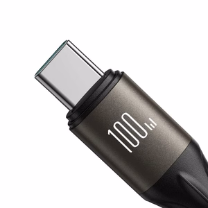USB kabelis Joyroom SA25-CC5, melns, Type-C / Type-C, 120 cm