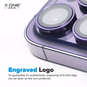 X-ONE Sapphire Camera Armor Pro - для iPhone 16e / 17e - серебряный