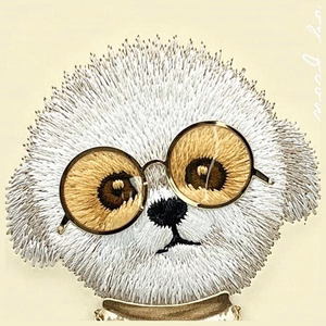 Nimmy Glasses Cool iPhone 15 apvalks – beige