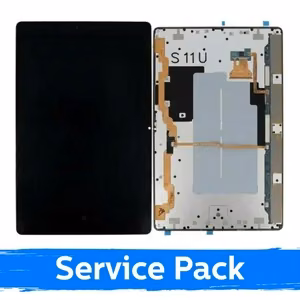 LCD Display Compatible With Samsung X936 / X930 Tab S11 Ultra Black (Service Pack)