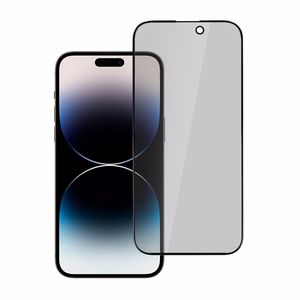 Tempered Glass Privacy Glass for IPHONE 15 PRO MAX BLACK