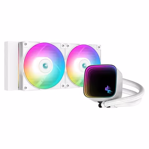 DeepCool LS520 SE WH procesora „viss vienā“ šķidruma dzesētājs 12 cm balts 1 gab.
