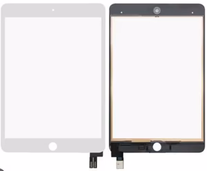Skārienjūtīgais ekrāns iPad mini 5 2019 (A2133/A2124/A2125/A2126) balts ORG