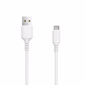 Setty kabelis USB - USB-C 1,0 m 2A balts JAUNS