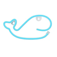 Neon LED Light WHALE blue Bat + USB FLNE19 Forever Light
