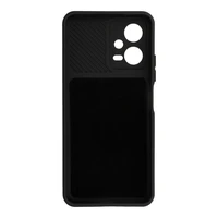 Camshield Soft viedtālruņa apvalks Xiaomi Redmi Note 12 5G/Poco X5 melns