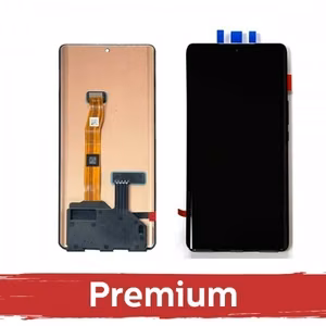 LCD displejs saderīgs ar Huawei Honor Magic5 Lite / Honor X9a melns OEM