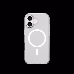 JUST MUST MAGSAFE CRYSTAL I maciņš iPhone 17 caurspīdīgs