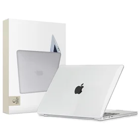 Tech-Protect SmartShell viedtālruņa apvalks MacBook Pro 14" M1 / M2 / M3 2021-2023 - caurspīdīgs