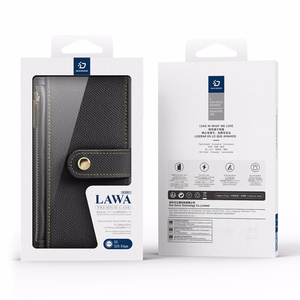 Чехол Dux Ducis Lava с MagSafe для Samsung Galaxy S25 Edge - чёрный