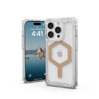 UAG Plyo Magnētiskais viedtālruņa apvalks iPhone 15 Pro - caurspīdīgs un zelta