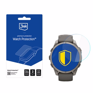 3mk Watch Protection FlexibleGlass – viedpulksteņa ekrāna aizsargs modelim Garmin Fenix 9 47mm