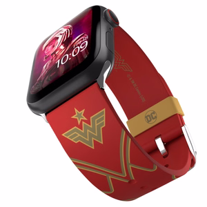DC Comics - Band Apple Watch 38/40/41/42/44/45/49 mm (Wonder Woman 1984: Crimson Armor)