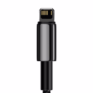 Baseus kabelis Tungsten USB - Lightning 2,0m 2,4A melns
