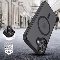 Tech-Protect MagMat Magnētiskais viedtālruņa apvalks iPhone 17 - matēts melns