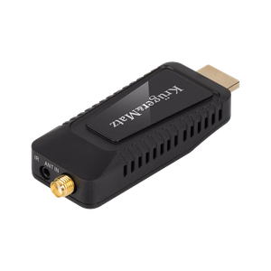 Mini DVB-T2 HEVC H.265 uztvērējs ar HDMI spraudni
