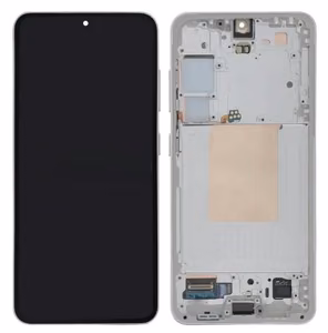 LCD screen Samsung S921 S24 ar touch screen un frame Marble Pelēks original ( service pack)