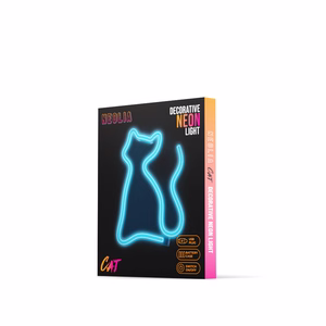 Neon LED Light CAT tirkīza NNE24 Neolia